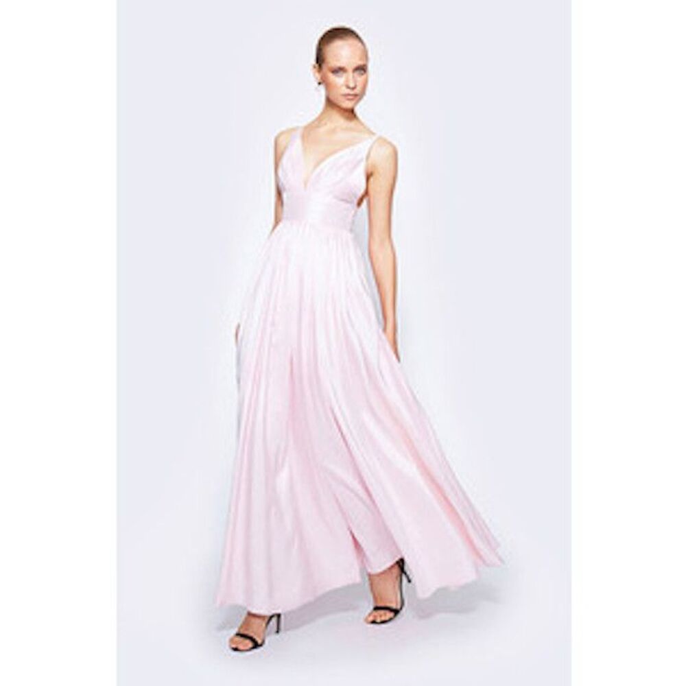 Fame and Partners Light Pink Astrid Maxi Dress